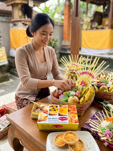 oleh oleh khas bali - pie susu bli man 
